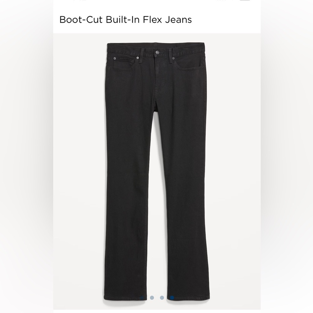 Men's Black Jeans - Picture 4 of 8